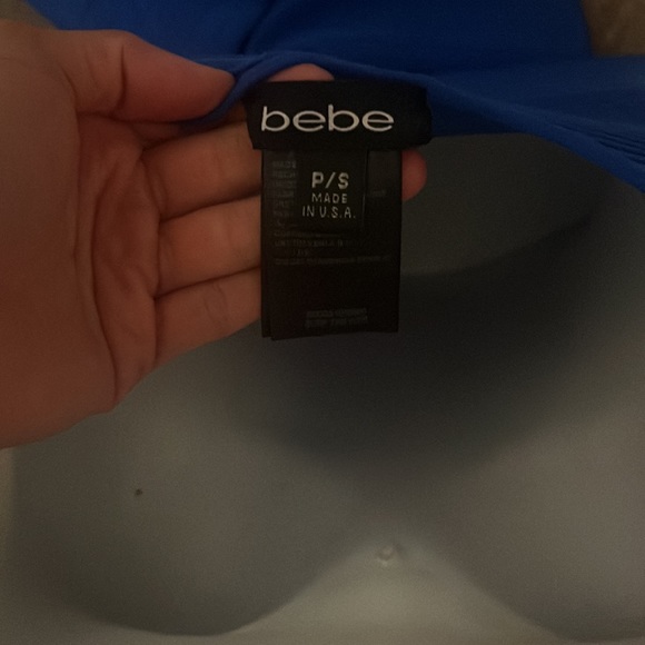 Bebe bodycon dress blue - Picture 3 of 4